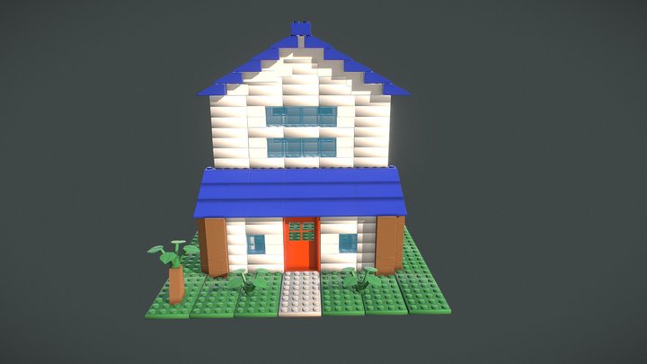 lego house 3D Model