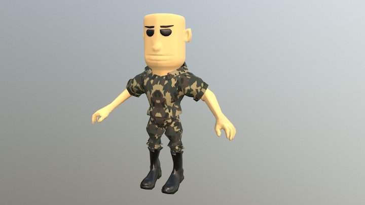 animpiade_3dm_AryPadli 3D Model