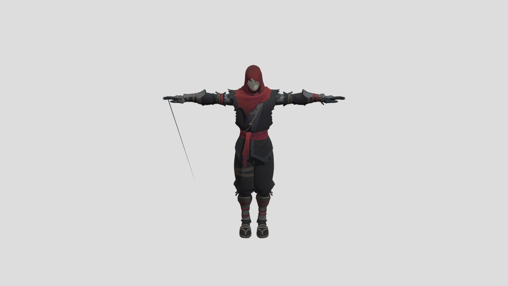 Aragami 2 Main Model - Rigged for Unreal Engine - Download Free 3D ...