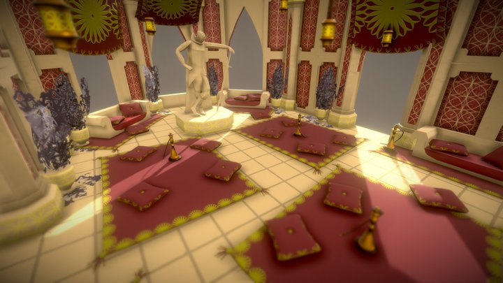 Level Design Scene 3D Model