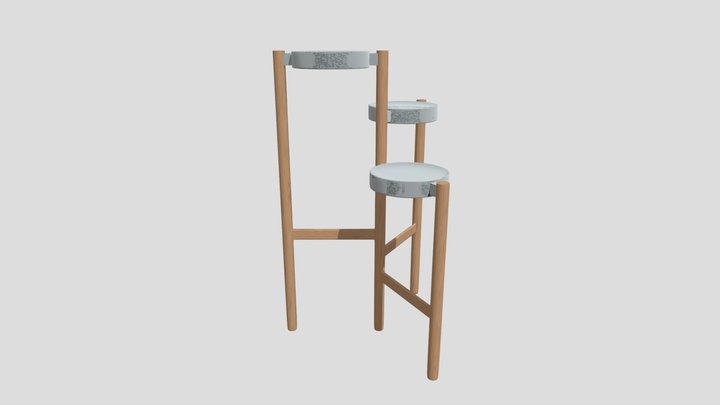 IKEA Plant stand 2 3D Model