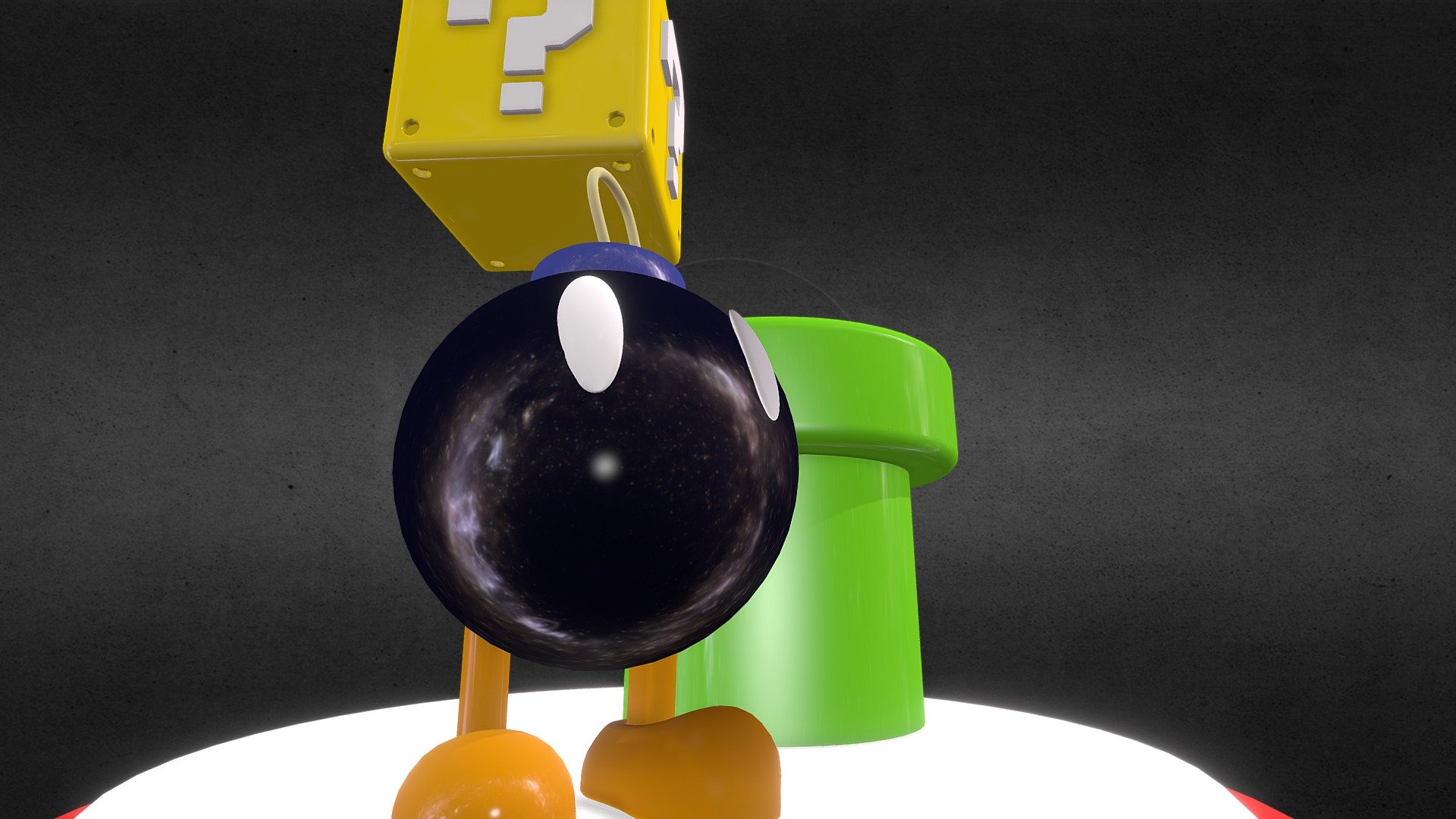 Set Bob Omb 3d Model By Sudano [ee8c162] Sketchfab