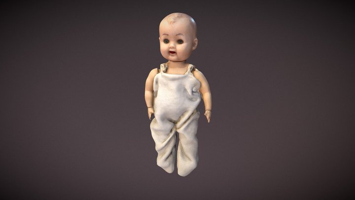 Creepy doll susan 3D Model