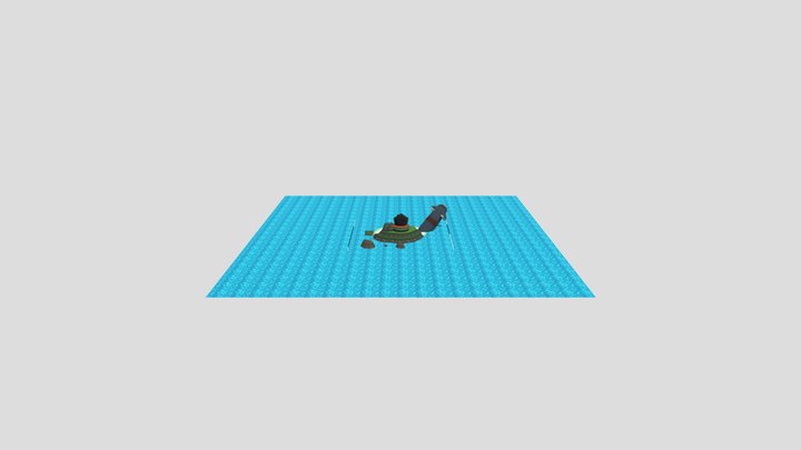 Egg Carrier Chao Garden 3D Model