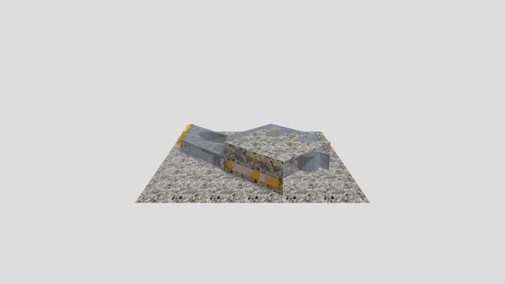 3DAG05262023A_LE_GALERISTE_V1_MARBLE WALLS 3D Model