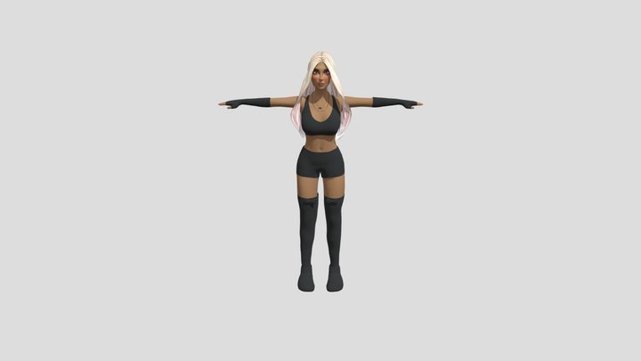 Isha 3D Model