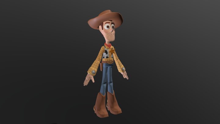 Woody 3D Model