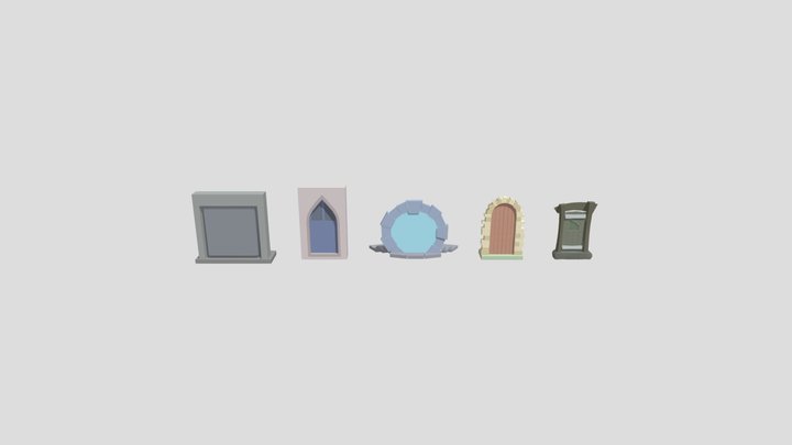 painting xyz 3D Model