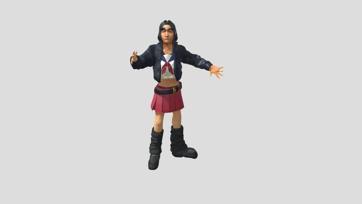 Akari Maya smooth 3D Model