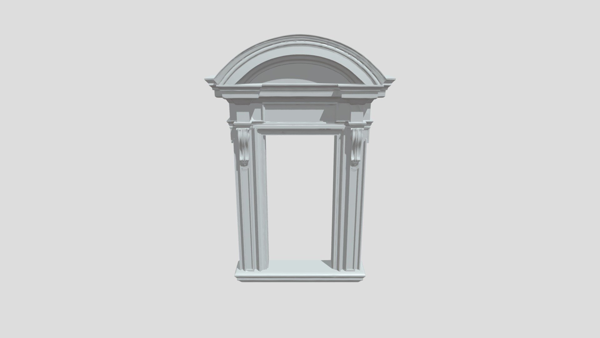 Classical stone window frame - 3D model by EVLEN (@sandromrevlishvili1 ...