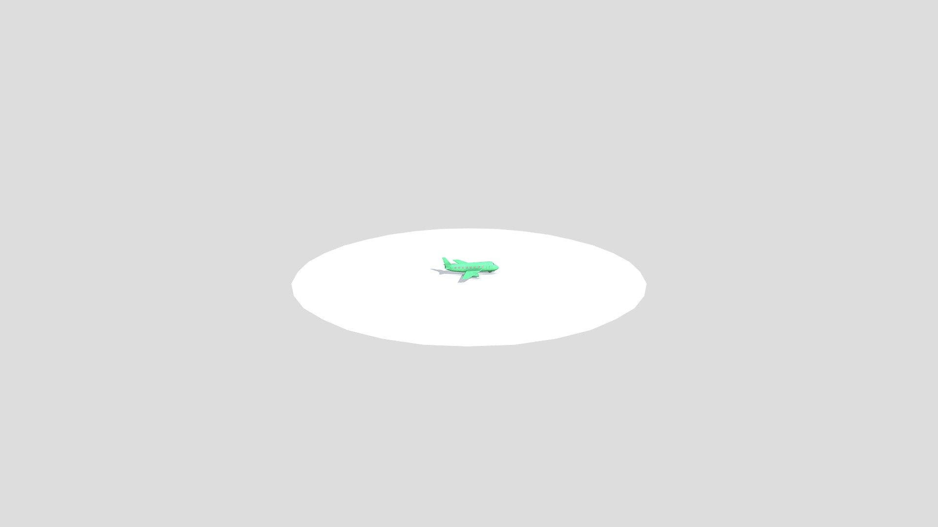 Low Poly Plane