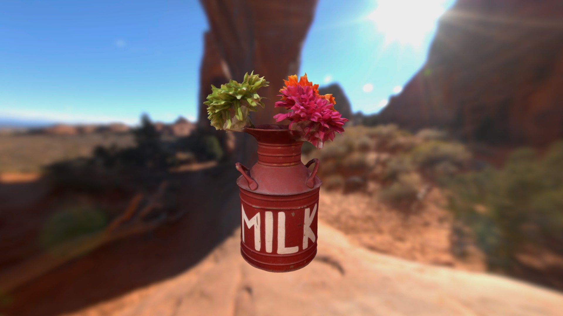 Flowers in MILK