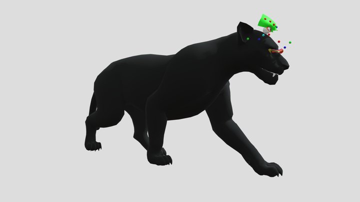 Panther_Walk 3D Model
