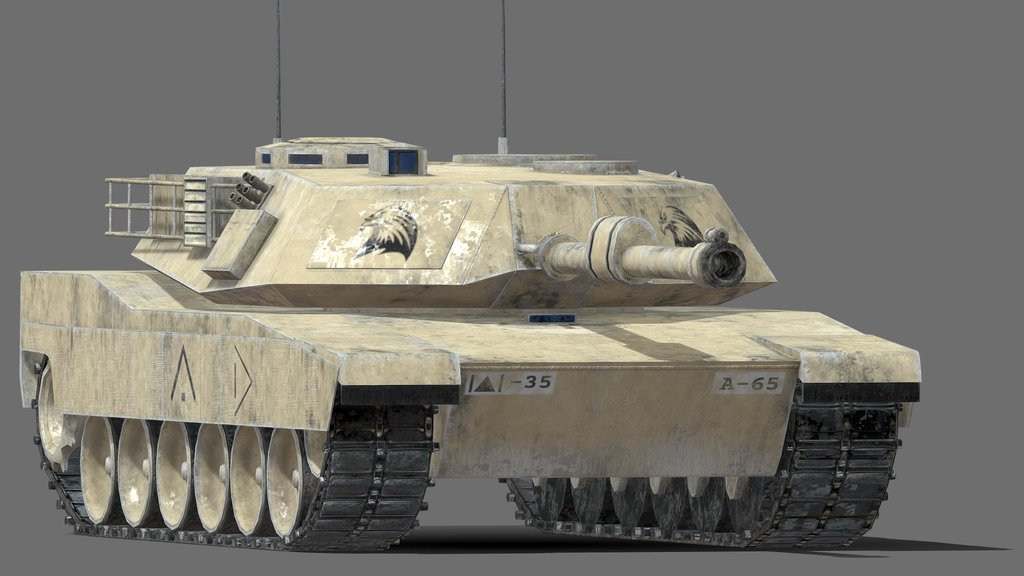 Low Poly Abrams Free Model