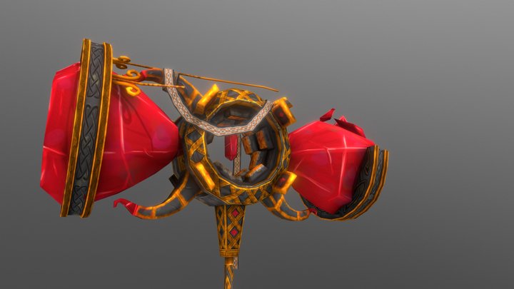 The Cracked Hammer of Falador 3D Model