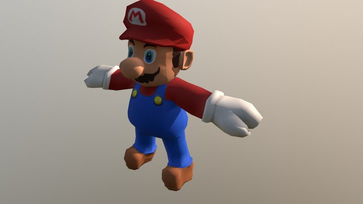 Mario 3D Model
