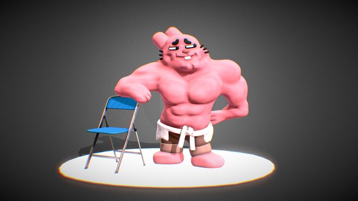 The Amazing World of Gumball "Richard" 3D Model