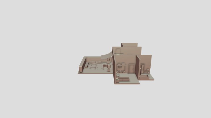 006Rusty Door 3D Model