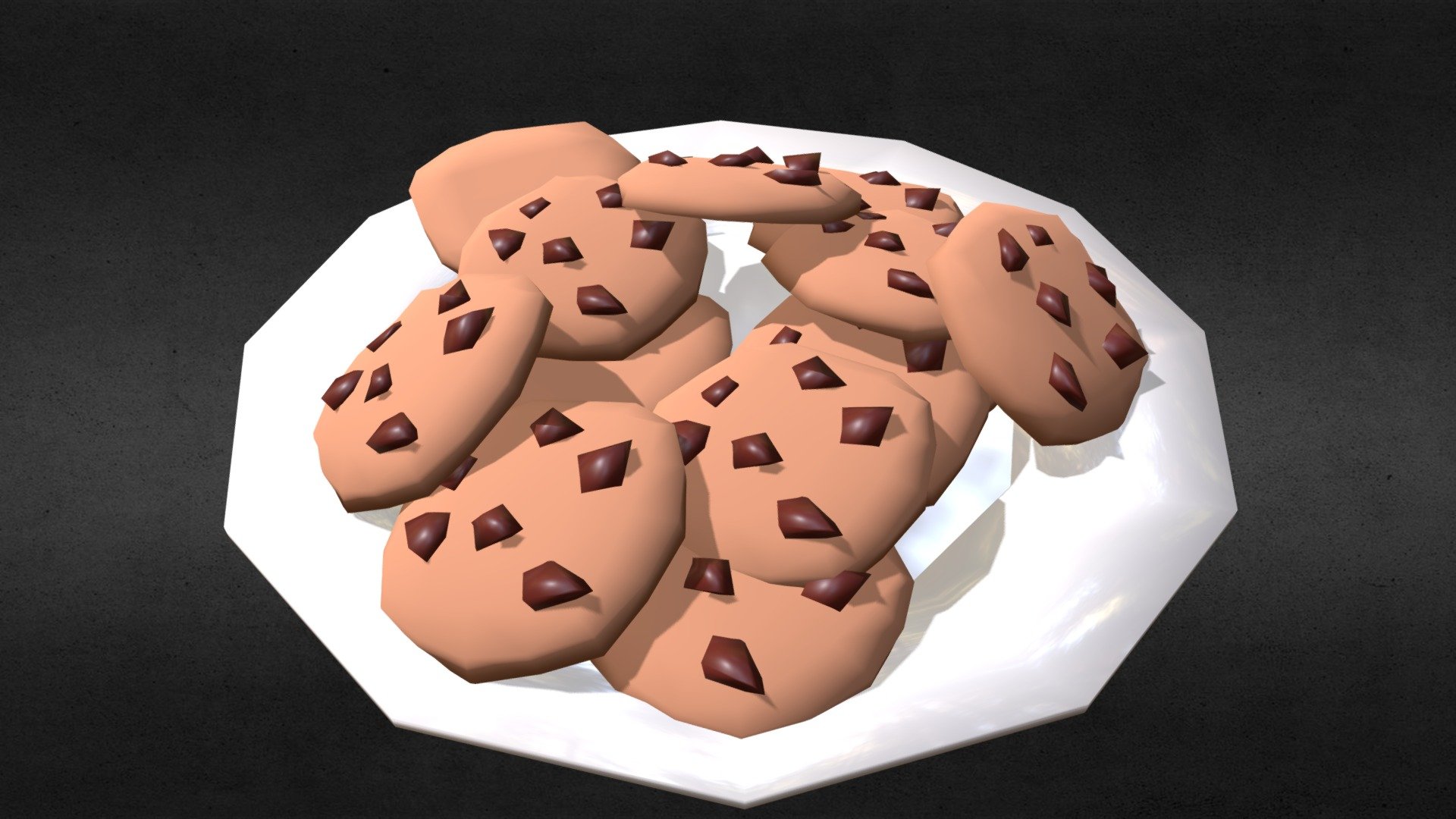 Cookie plate