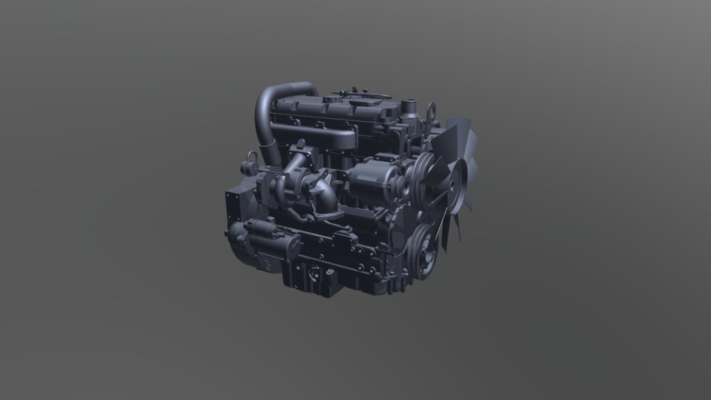 Engine Perkins 1104d-44t Vers01