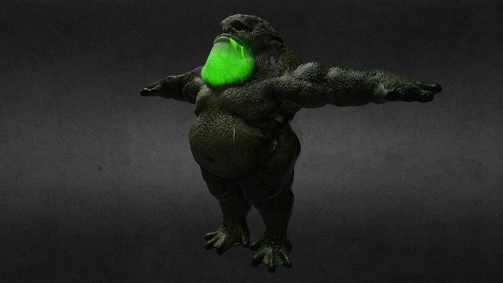 FROGGY 3D Model