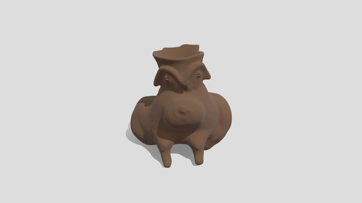 Pieza Arqueologica 3D Model