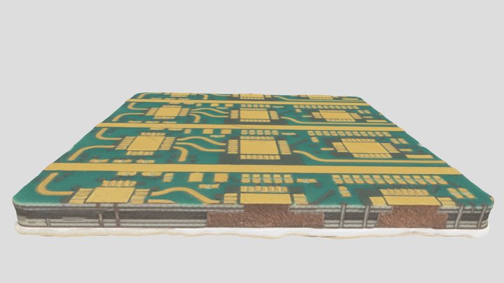 Copper Coin Model 3D Model