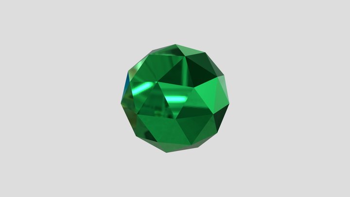 Cool emerald 3D Model