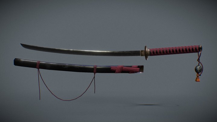 Katana 3D Model