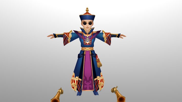 Vi Tieu Bao 3D Model
