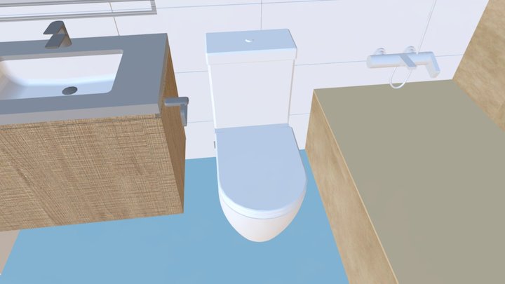 Toilet trial 3D Model