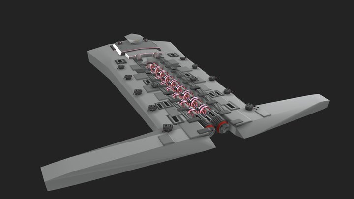 Star Wars - Onager Star Destroyer 3D Model