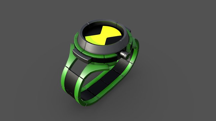 Ben 10: Alien Force - Recalibrated Omnitrix 3D Model