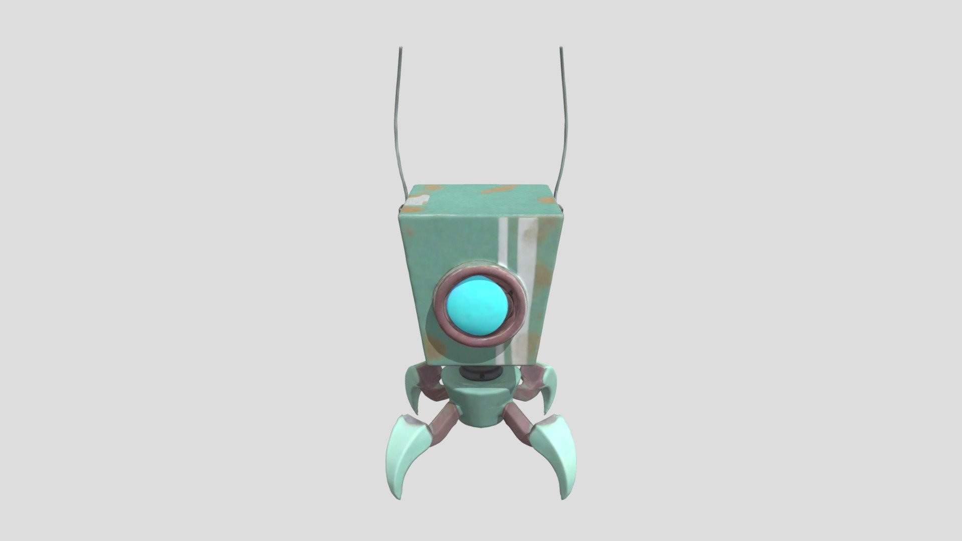 Low Poly Robot Modeling For Games - Download Free 3D model by Muntashir ...