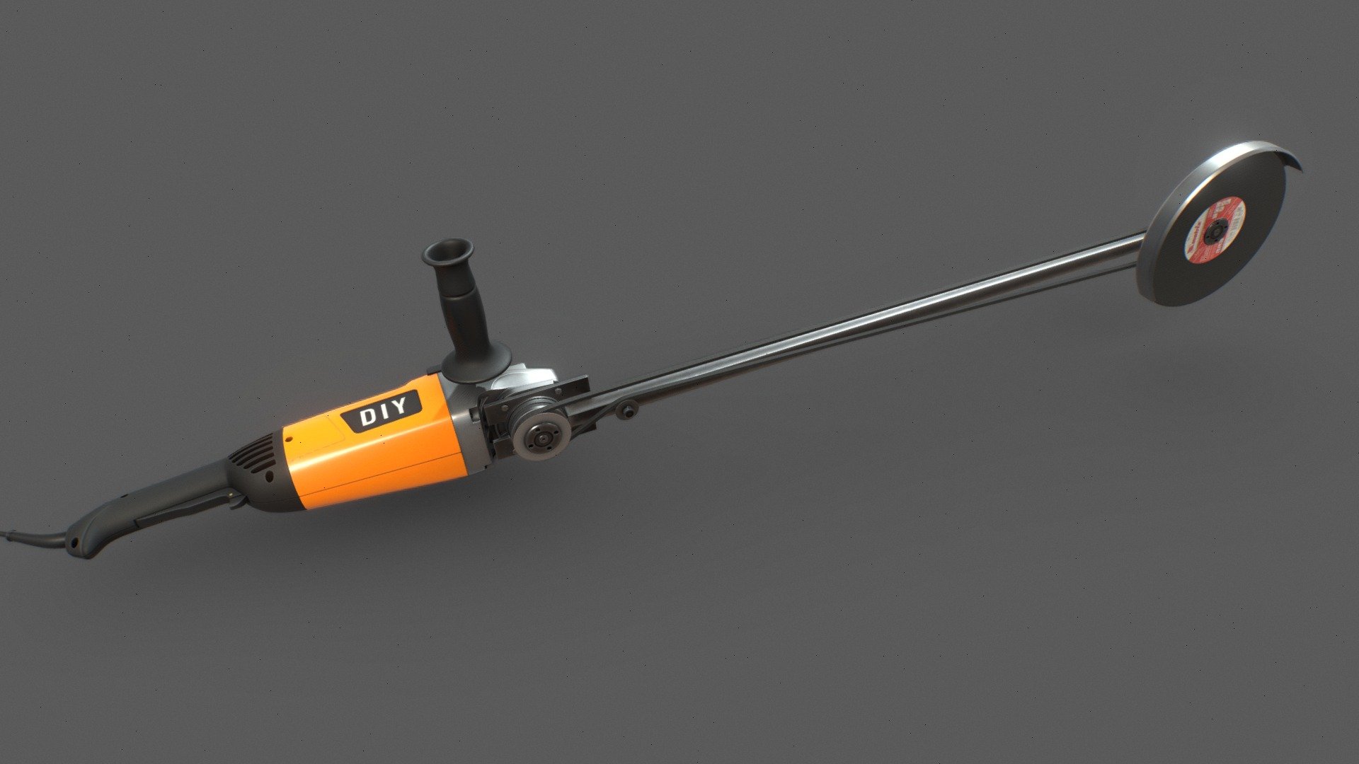 Болгарка для труднодоступных мест! - 3D model by Simplix [ee9c1a2 ...