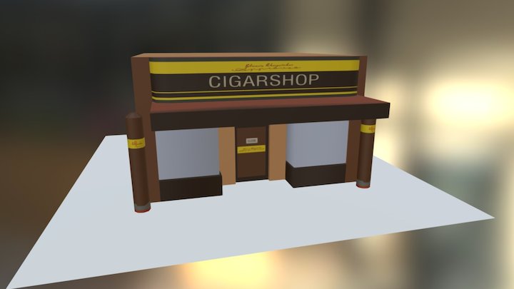 Cigar Shop - Sons of NY 3D Model