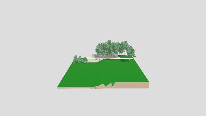CASA ENTRE ARBOLES 3D Model