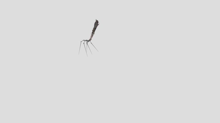 Ручка прототипа 3D Model