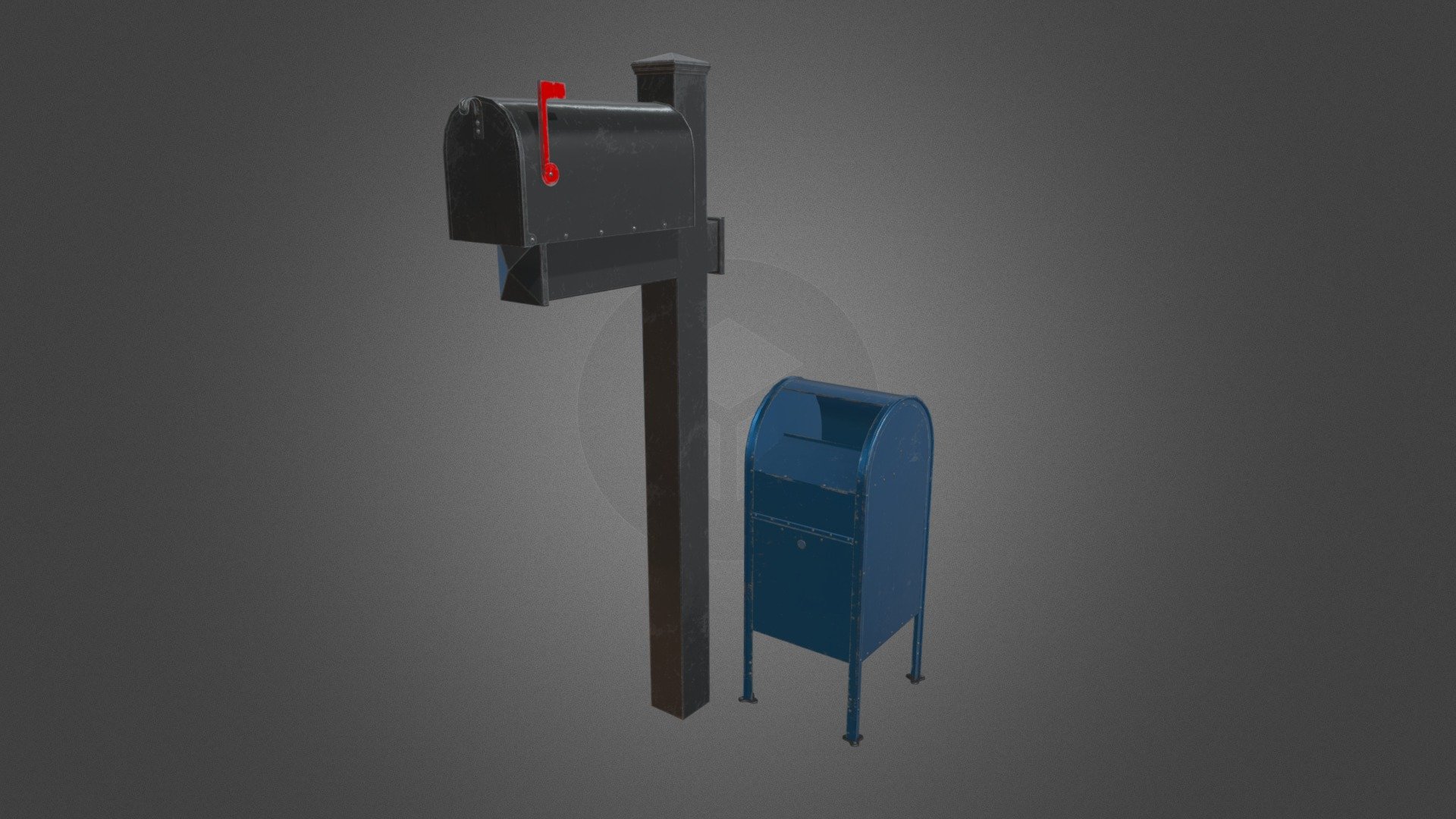 Mailbox - Buy Royalty Free 3D model by Dimension Dazzle (@Dimension ...