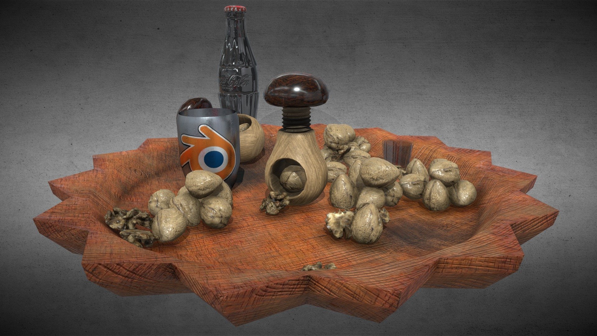 nutcracker with nut