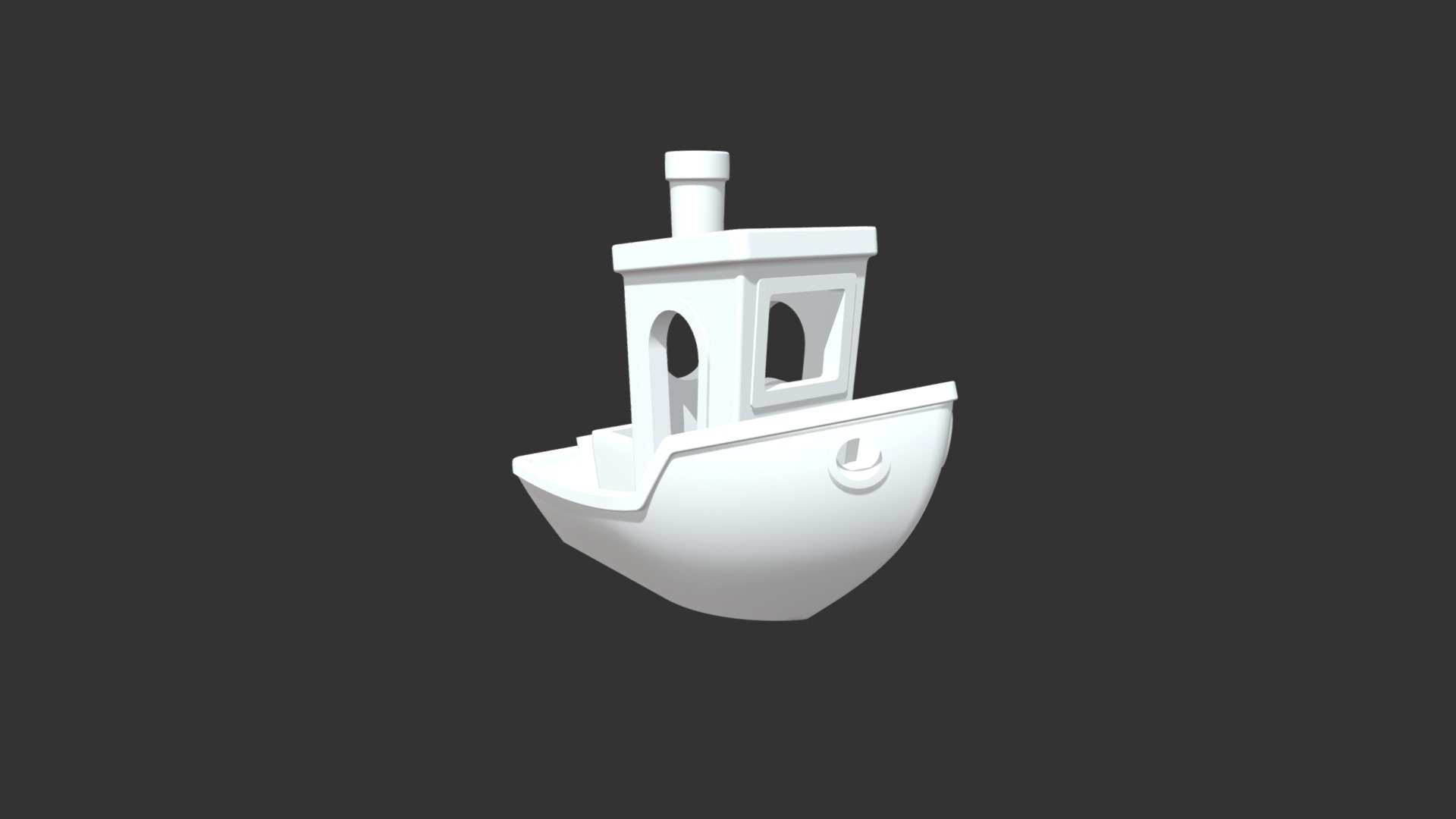 3D Benchy Boat Free - Download Free 3D Model By Henjo [ee9de7b] - Sketchfab