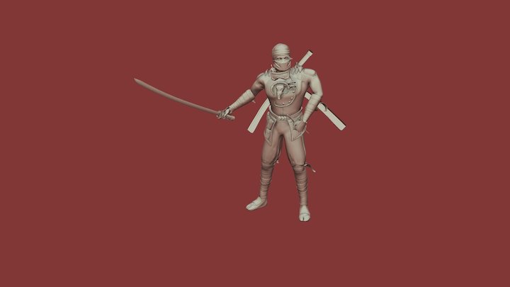 Ninja – Free 3D Model STL