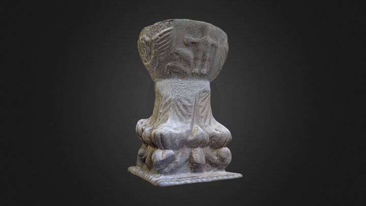 Pila benditera Santuario de Nocito 3D Model