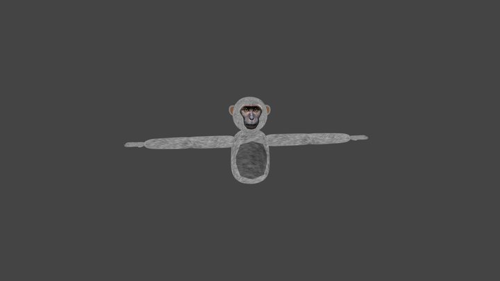 Monkeys realm rig 3D Model