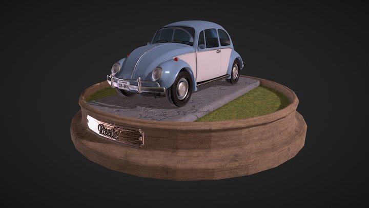 Old Beetle 3D Model