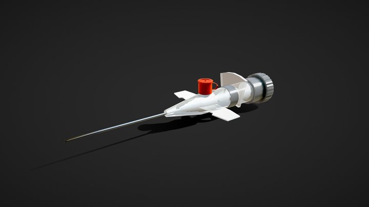 Injection Cannula 3D Model
