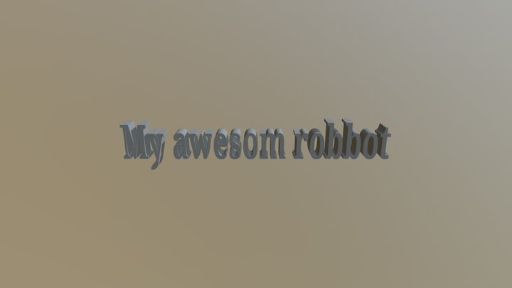 Da Best Robot 3D Model