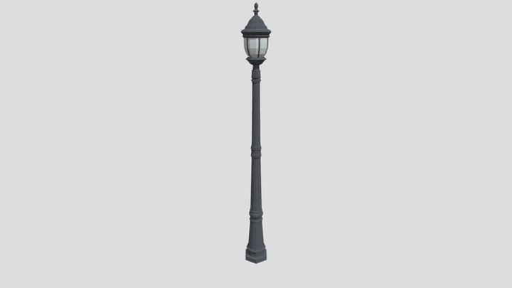 Lamp post 3D Model
