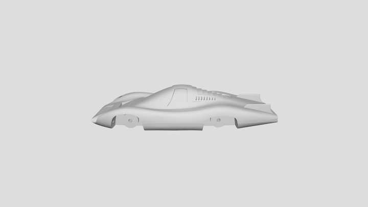 studio di stile su Porsche 907 Scala 18 3D Model