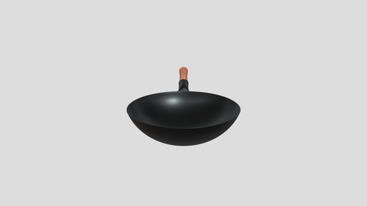 Fry pan 3D Model